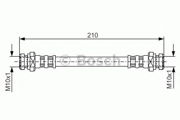 BOSCH 1 987 476 193 Тормозной шланг передний мост для MITSUBISHI COLT/RODEO (Митсубиши/митсубиси Cолт/родэо) BOSCH 1 987 476 193 Тормозной шланг передний мост для MITSUBISHI COLT/RODEO (Митсубиши/митсубиси Cолт/родэо)