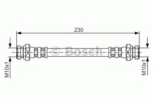 BOSCH 1 987 476 195 Тормозной шланг задний мост для MITSUBISHI (Митсубиши/митсубиси) BOSCH 1 987 476 195 Тормозной шланг задний мост для MITSUBISHI (Митсубиши/митсубиси)