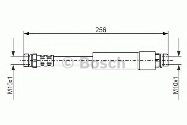 BOSCH 1 987 476 284 Тормозной шланг задний мост для VOLKSWAGEN CC (Фольксваген Cc) BOSCH 1 987 476 284 Тормозной шланг задний мост для VOLKSWAGEN CC (Фольксваген Cc)