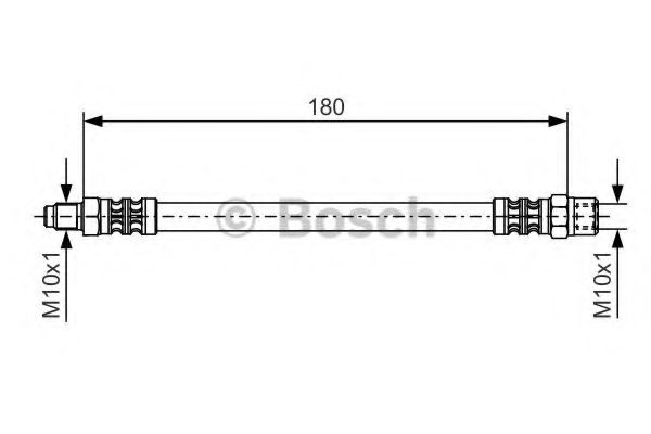 BOSCH 1 987 476 302 Тормозной шланг для AUDI A6 (Ауди А6) BOSCH 1 987 476 302 Тормозной шланг для AUDI A6 (Ауди А6)