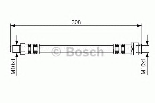 BOSCH 1 987 476 427 Тормозной шланг задний мост для MERCEDESBENZ (Мерседес бенц) BOSCH 1 987 476 427 Тормозной шланг задний мост для MERCEDESBENZ (Мерседес бенц)