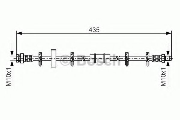 BOSCH 1 987 476 442 Тормозной шланг передняя ось, двусторонне для FIAT (Фиат) BOSCH 1 987 476 442 Тормозной шланг передняя ось, двусторонне для FIAT (Фиат)