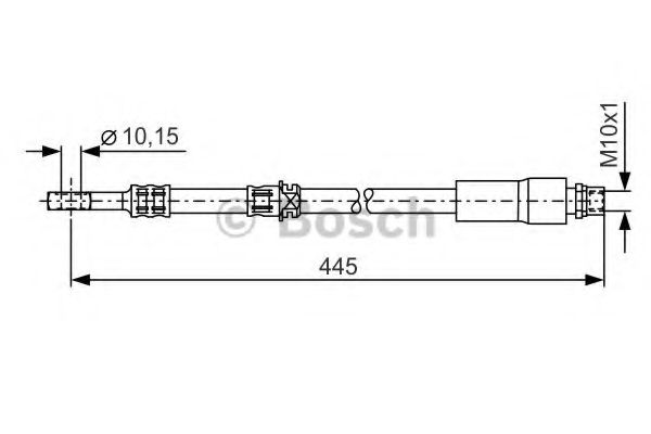 BOSCH 1 987 476 455 Тормозной шланг передняя ось, двусторонне для OPEL MERIVA B (Опель Мерива б) BOSCH 1 987 476 455 Тормозной шланг передняя ось, двусторонне для OPEL MERIVA B (Опель Мерива б)