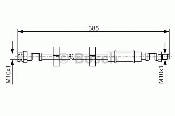 BOSCH 1 987 476 460 Тормозной шланг для FIAT PANDA (Фиат Панда) BOSCH 1 987 476 460 Тормозной шланг для FIAT PANDA (Фиат Панда)