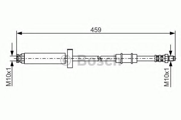 BOSCH 1 987 476 462 Тормозной шланг сверху для FIAT DUCATO (Фиат Дукато) BOSCH 1 987 476 462 Тормозной шланг сверху для FIAT DUCATO (Фиат Дукато)