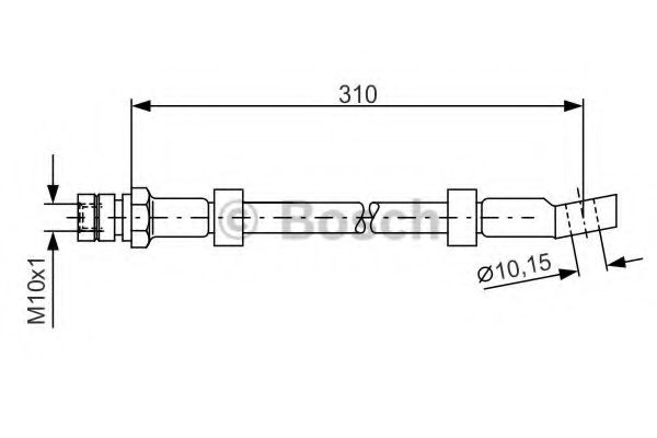 BOSCH 1 987 476 464 Тормозной шланг передняя ось, двусторонне для SAAB 900 II (Сааб 900 2) BOSCH 1 987 476 464 Тормозной шланг передняя ось, двусторонне для SAAB 900 II (Сааб 900 2)