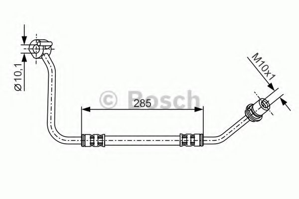 BOSCH 1 987 476 512 Тормозной шланг суппорт тормоза (1 поршень) для FORD TRANSIT (Форд Трансит) BOSCH 1 987 476 512 Тормозной шланг суппорт тормоза (1 поршень) для FORD TRANSIT (Форд Трансит)