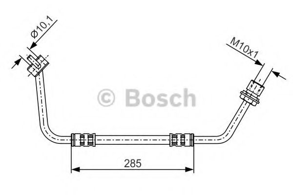 BOSCH 1 987 476 515 Тормозной шланг для FORD TRANSIT (Форд Трансит) BOSCH 1 987 476 515 Тормозной шланг для FORD TRANSIT (Форд Трансит)