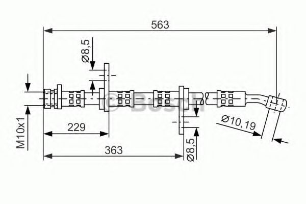 BOSCH 1 987 476 527 Тормозной шланг задний мост для ROVER 45 (Ровер 45) BOSCH 1 987 476 527 Тормозной шланг задний мост для ROVER 45 (Ровер 45)