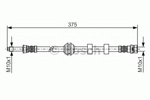 BOSCH 1 987 476 626 Тормозной шланг для FORD MONDEO (Форд Мондэо) BOSCH 1 987 476 626 Тормозной шланг для FORD MONDEO (Форд Мондэо)