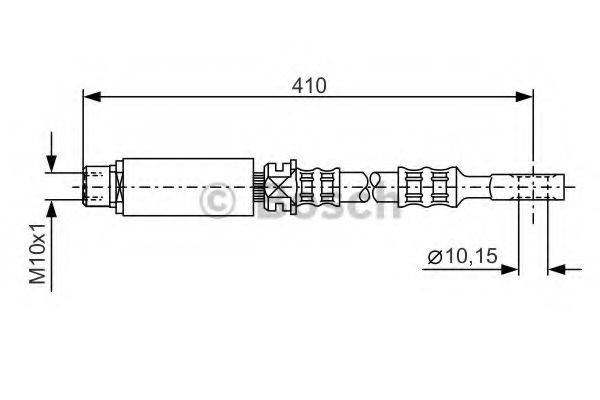 BOSCH 1 987 476 805 Тормозной шланг передняя ось, двусторонне для OPEL ASTRA G (Опель Астра г) BOSCH 1 987 476 805 Тормозной шланг передняя ось, двусторонне для OPEL ASTRA G (Опель Астра г)