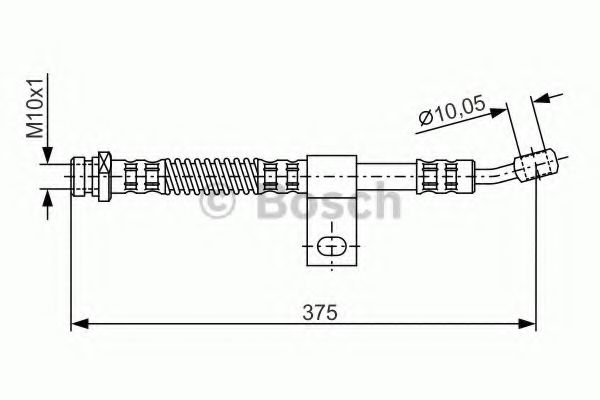 BOSCH 1 987 476 892 Тормозной шланг для HYUNDAI AMICA / ATOZ (Хендай Амиcа / атоз) BOSCH 1 987 476 892 Тормозной шланг для HYUNDAI AMICA / ATOZ (Хендай Амиcа / атоз)