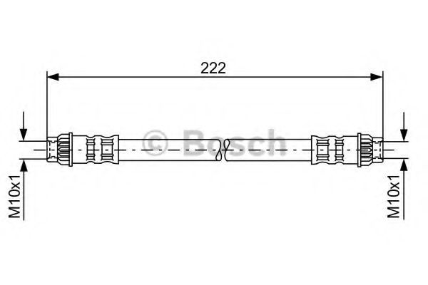 BOSCH 1 987 476 914 Тормозной шланг задний мост для NISSAN PRIMASTAR (Ниссан Примастар) BOSCH 1 987 476 914 Тормозной шланг задний мост для NISSAN PRIMASTAR (Ниссан Примастар)