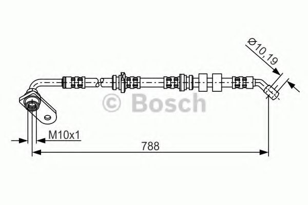 BOSCH 1 987 476 935 Тормозной шланг для SUZUKI GRAND ESCUDO I (Сузуки Гранд эсcудо и) BOSCH 1 987 476 935 Тормозной шланг для SUZUKI GRAND ESCUDO I (Сузуки Гранд эсcудо и)