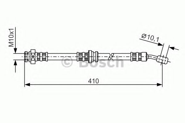 BOSCH 1 987 476 961 Тормозной шланг передняя ось, двусторонне для SUZUKI BALENO (Сузуки Балено) BOSCH 1 987 476 961 Тормозной шланг передняя ось, двусторонне для SUZUKI BALENO (Сузуки Балено)