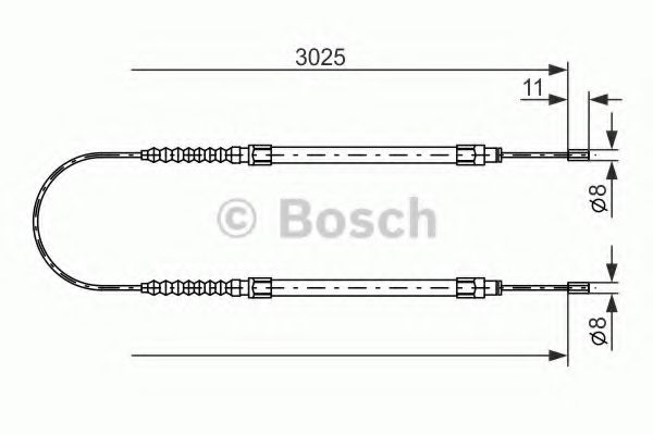 BOSCH 1 987 477 113 Трос, стояночная тормозная система сзади для CITROËN RELAY (CитроËн Рэлаъ) BOSCH 1 987 477 113 Трос, стояночная тормозная система сзади для CITROËN RELAY (CитроËн Рэлаъ)