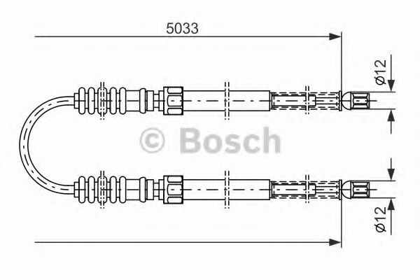 BOSCH 1 987 477 120 Трос, стояночная тормозная система посередине для MERCEDES-BENZ T2/L (Мэрcэдэс-бэнз Т2/л) BOSCH 1 987 477 120 Трос, стояночная тормозная система посередине для MERCEDES-BENZ T2/L (Мэрcэдэс-бэнз Т2/л)
