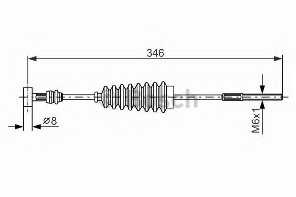 BOSCH 1 987 477 986 Трос, стояночная тормозная система для TOYOTA CARINA E (Тойота/тоета Карина е) BOSCH 1 987 477 986 Трос, стояночная тормозная система для TOYOTA CARINA E (Тойота/тоета Карина е)