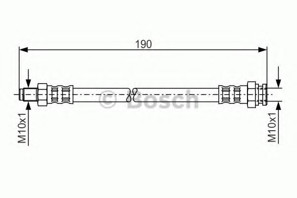 BOSCH 1 987 481 011 Тормозной шланг для MITSUBISHI CHALLENGER (Митсубиши/митсубиси Чаллэнгэр) BOSCH 1 987 481 011 Тормозной шланг для MITSUBISHI CHALLENGER (Митсубиши/митсубиси Чаллэнгэр)