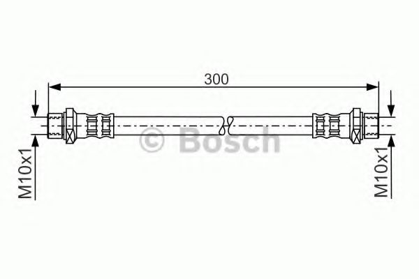 BOSCH 1 987 481 141 Тормозной шланг сзади для SUBARU LIBERTY OUTBACK (Субару Либэртъ аутбэк) BOSCH 1 987 481 141 Тормозной шланг сзади для SUBARU LIBERTY OUTBACK (Субару Либэртъ аутбэк)