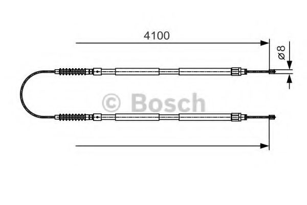 BOSCH 1 987 482 005 Трос, стояночная тормозная система для CITROËN RELAY (CитроËн Рэлаъ) BOSCH 1 987 482 005 Трос, стояночная тормозная система для CITROËN RELAY (CитроËн Рэлаъ)