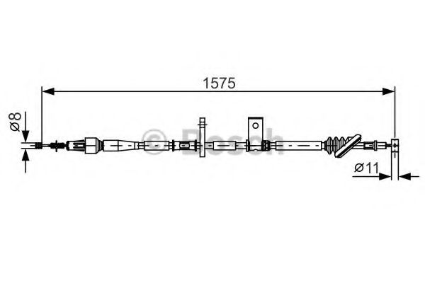 BOSCH 1 987 482 095 Трос, стояночная тормозная система для SUZUKI GRAND VITARA XL-7 I (Сузуки Гранд витара xл-7 и) BOSCH 1 987 482 095 Трос, стояночная тормозная система для SUZUKI GRAND VITARA XL-7 I (Сузуки Гранд витара xл-7 и)