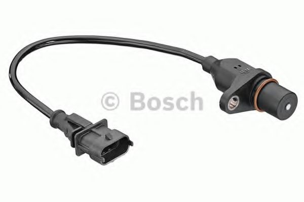 BOSCH 0 281 002 411 Датчик импульсов; Датчик частоты вращения, управление двигателем для VOLKSWAGEN (Фольксваген)