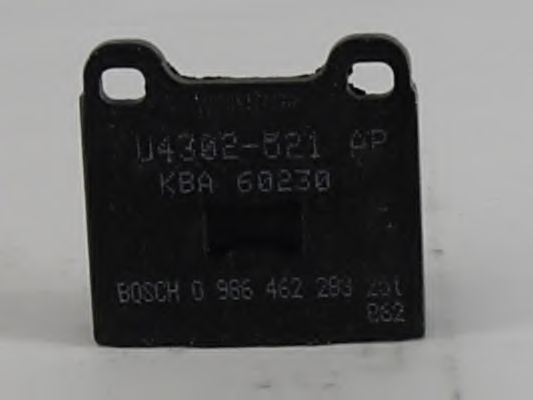 BOSCH 0 986 462 283 Тормозные колодки для VOLKSWAGEN (Фольксваген) BOSCH 0 986 462 283 Тормозные колодки для VOLKSWAGEN (Фольксваген)