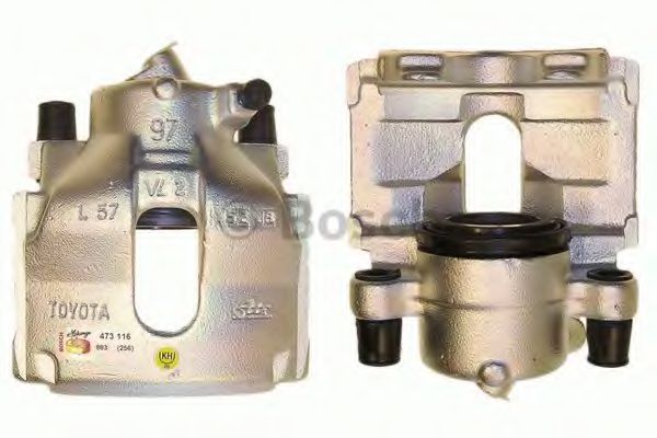BOSCH 0 986 473 116 Тормозной суппорт передний мост слева для TOYOTA AVENSIS (Тойота/тоета Авенсис) BOSCH 0 986 473 116 Тормозной суппорт передний мост слева для TOYOTA AVENSIS (Тойота/тоета Авенсис)