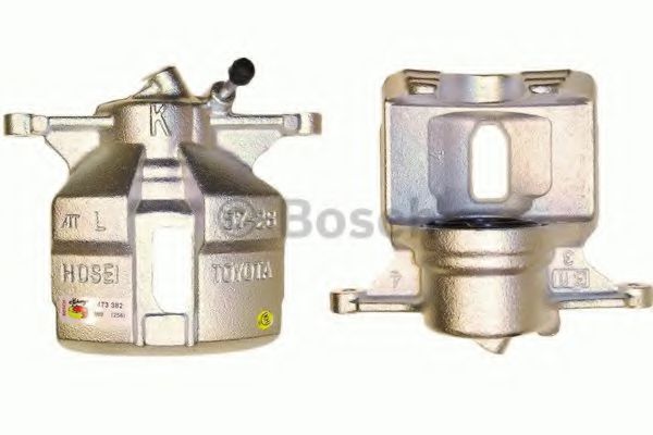 BOSCH 0 986 473 382 Тормозной суппорт передний мост слева для TOYOTA CARINA E (Тойота/тоета Карина е)