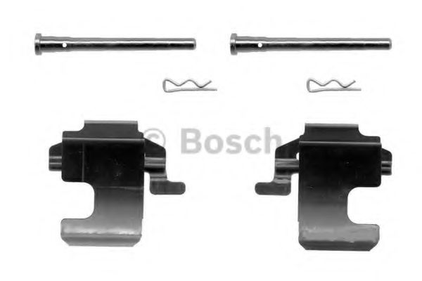 BOSCH 1 987 474 282 Комплектующие, колодки дискового тормоза<br >передний мост 