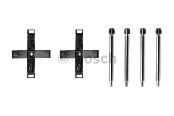 BOSCH 1 987 474 307 Комплектующие, колодки дискового тормоза 