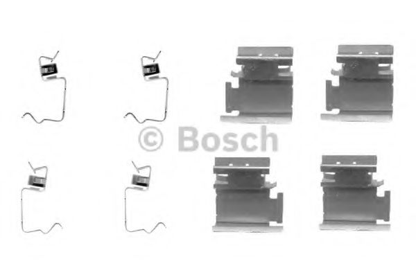 BOSCH 1 987 474 311 Комплектующие, колодки дискового тормоза передний мост для FIAT 500 C (Фиат 500 c) BOSCH 1 987 474 311 Комплектующие, колодки дискового тормоза передний мост для FIAT 500 C (Фиат 500 c)