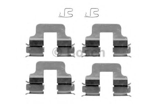 BOSCH 1 987 474 316 Комплектующие, колодки дискового тормоза задний мост для FIAT 500 C (Фиат 500 c) BOSCH 1 987 474 316 Комплектующие, колодки дискового тормоза задний мост для FIAT 500 C (Фиат 500 c)