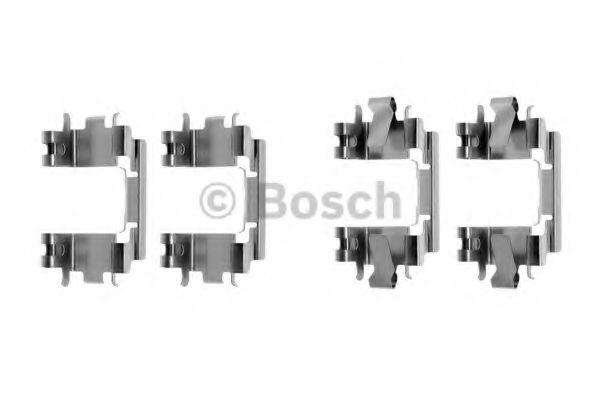 BOSCH 1 987 474 318 Комплектующие, колодки дискового тормоза<br >передний мост 