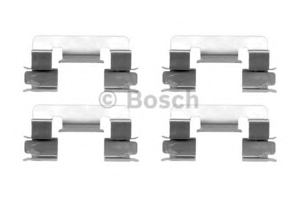 BOSCH 1 987 474 335 Комплектующие, колодки дискового тормоза<br >передний мост 