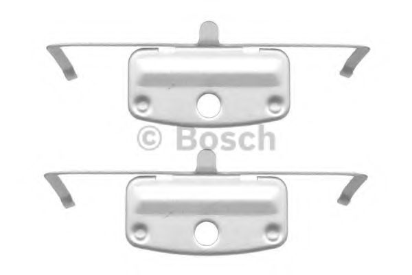 BOSCH 1 987 474 336 Комплектующие, колодки дискового тормоза<br >передний мост 