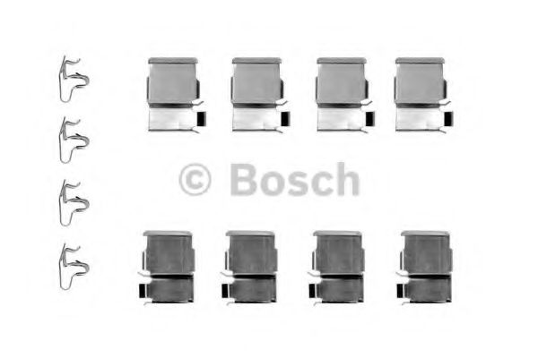 BOSCH 1 987 474 351 Комплектующие, колодки дискового тормоза<br >задний мост 