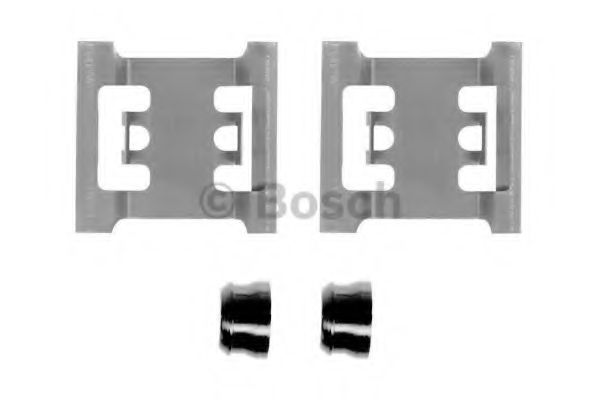 BOSCH 1 987 474 352 Комплектующие, колодки дискового тормоза<br >передний мост 