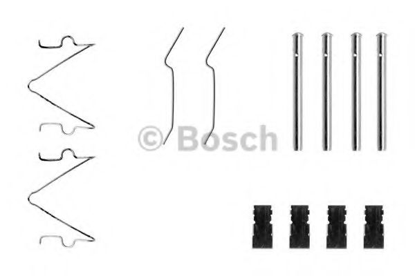BOSCH 1 987 474 358 Комплектующие, колодки дискового тормоза передний мост для KIA (Киа) BOSCH 1 987 474 358 Комплектующие, колодки дискового тормоза передний мост для KIA (Киа)