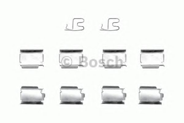 BOSCH 1 987 474 382 Комплектующие, колодки дискового тормоза<br >передний мост 