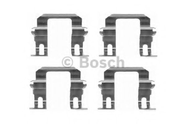 BOSCH 1 987 474 388 Комплектующие, колодки дискового тормоза<br >задний мост 