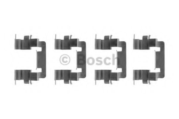 BOSCH 1 987 474 390 Комплектующие, колодки дискового тормоза<br >передний мост 