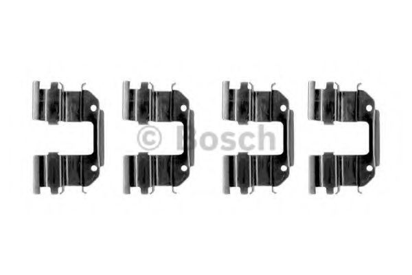 BOSCH 1 987 474 393 Комплектующие, колодки дискового тормоза<br >передний мост 