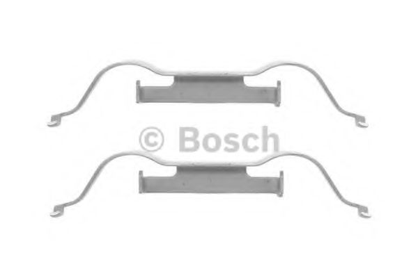 BOSCH 1 987 474 395 Комплектующие, колодки дискового тормоза<br >передний мост 