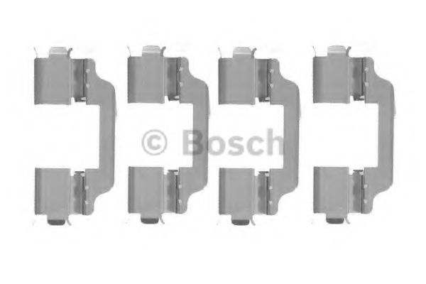 BOSCH 1 987 474 446 Комплектующие, колодки дискового тормоза<br >передний мост 