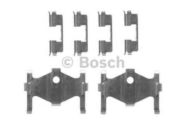 BOSCH 1 987 474 448 Комплектующие, колодки дискового тормоза<br >задний мост 