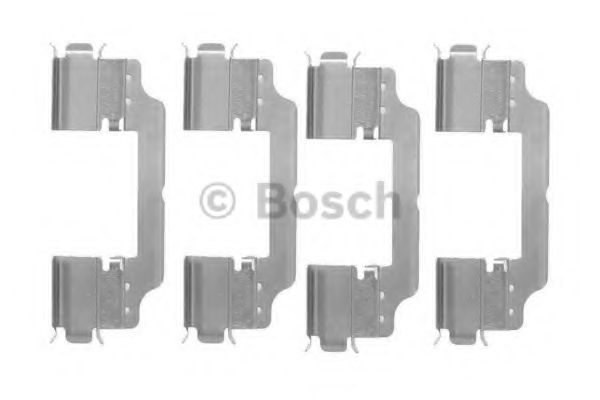 BOSCH 1 987 474 451 Комплектующие, колодки дискового тормоза<br >передний мост 