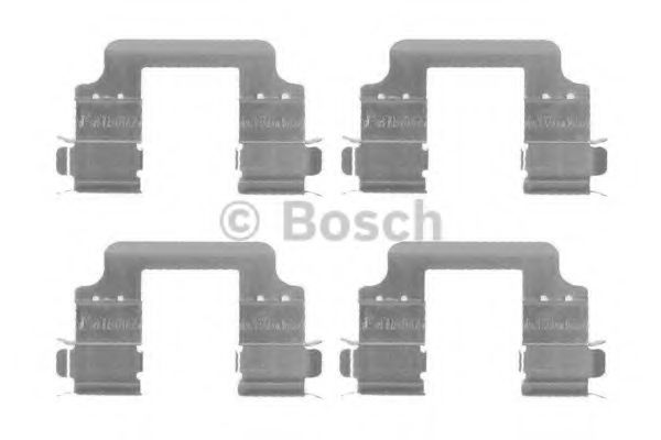 BOSCH 1 987 474 456 Комплектующие, колодки дискового тормоза<br >задний мост 