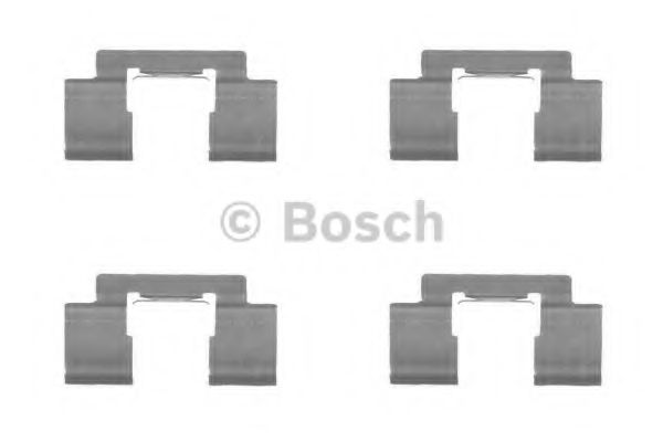 BOSCH 1 987 474 457 Комплектующие, колодки дискового тормоза<br >передний мост 
